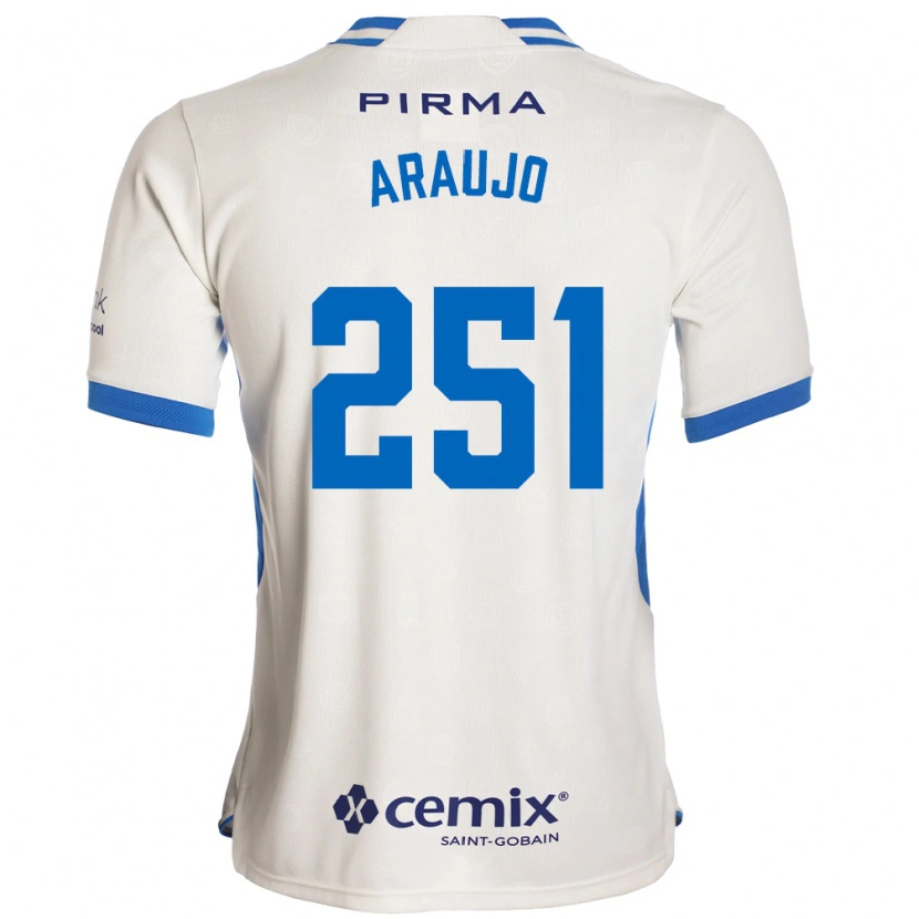 Danxen Criança Camisola Francisco Araujo #251 Branco Azul Vermelho Alternativa 2026/27 Camisa Brasil