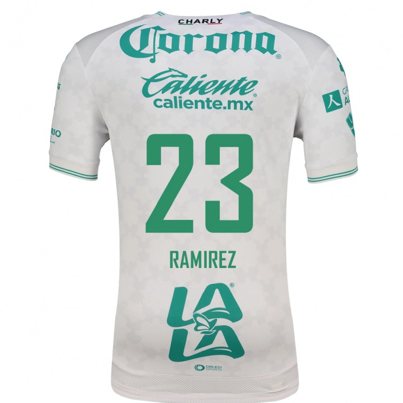 Danxen Criança Camisola Alexxandra Ramirez #23 Verde Claro Branco Alternativa 2026/27 Camisa Brasil