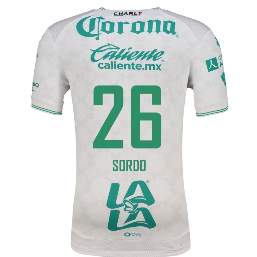 Danxen Criança Camisola Ramiro Sordo #26 Verde Claro Branco Alternativa 2026/27 Camisa Brasil