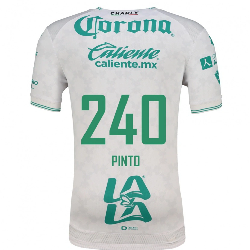 Danxen Criança Camisola José Pinto #240 Verde Claro Branco Alternativa 2026/27 Camisa Brasil