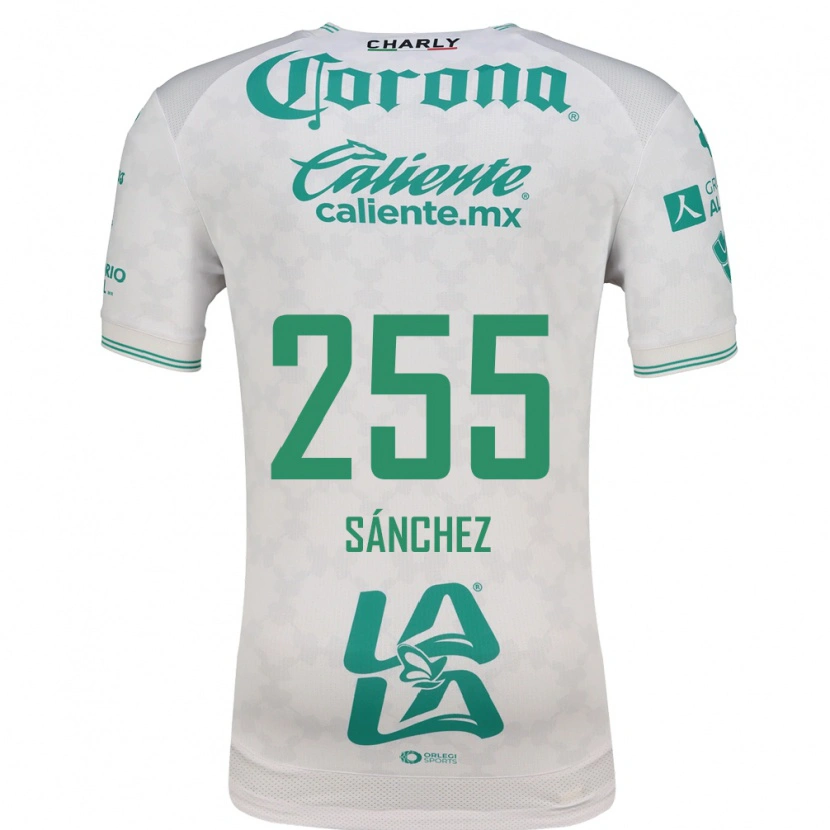 Danxen Criança Camisola Alberto Sánchez #255 Verde Claro Branco Alternativa 2026/27 Camisa Brasil