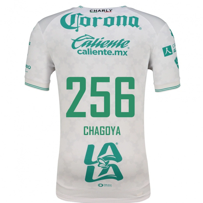 Danxen Criança Camisola Axel Chagoya #256 Verde Claro Branco Alternativa 2026/27 Camisa Brasil