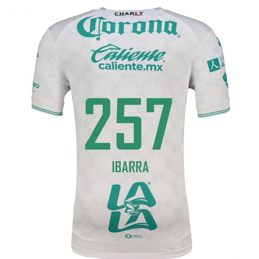Danxen Criança Camisola Ángel Ibarra #257 Verde Claro Branco Alternativa 2026/27 Camisa Brasil