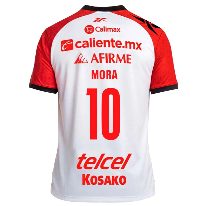 Danxen Criança Camisola Gilberto Mora #10 Vermelho Branco Preto Alternativa 2026/27 Camisa Brasil
