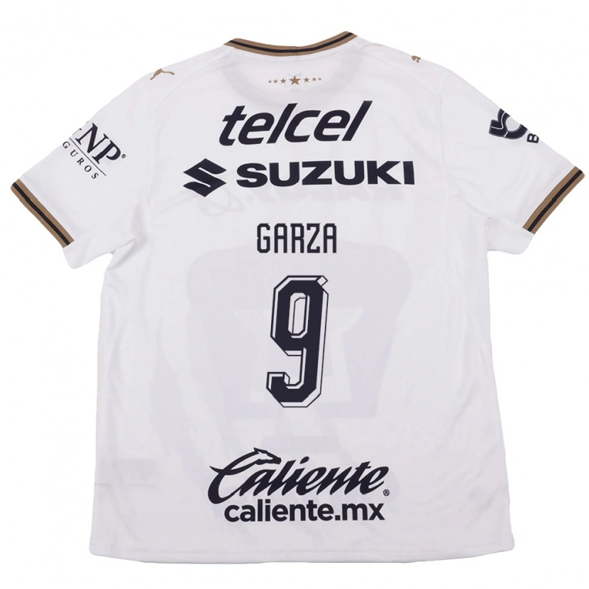 Danxen Criança Camisola Dinora Garza #9 Branco Preto Marrom Alternativa 2026/27 Camisa Brasil