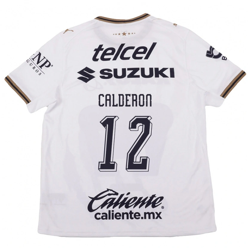 Danxen Criança Camisola Cristian Calderón #12 Branco Preto Marrom Alternativa 2026/27 Camisa Brasil