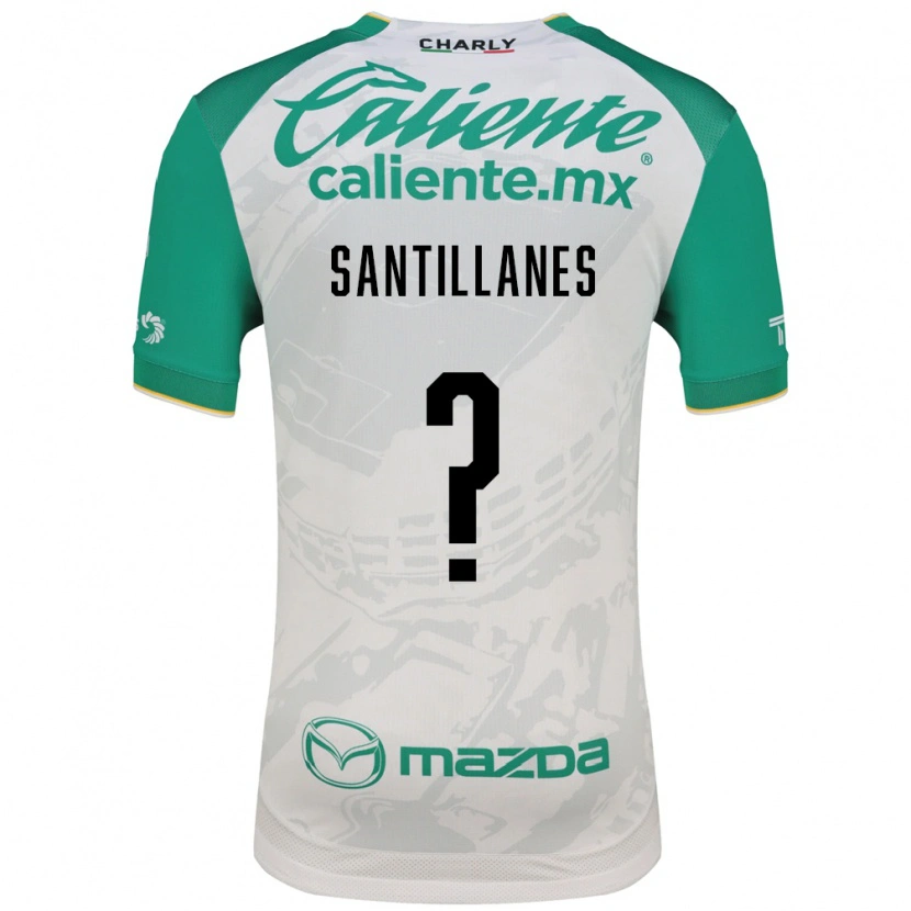 Danxen Criança Camisola Antonio Santillanes #0 Verde Claro Branco Alternativa 2026/27 Camisa Brasil