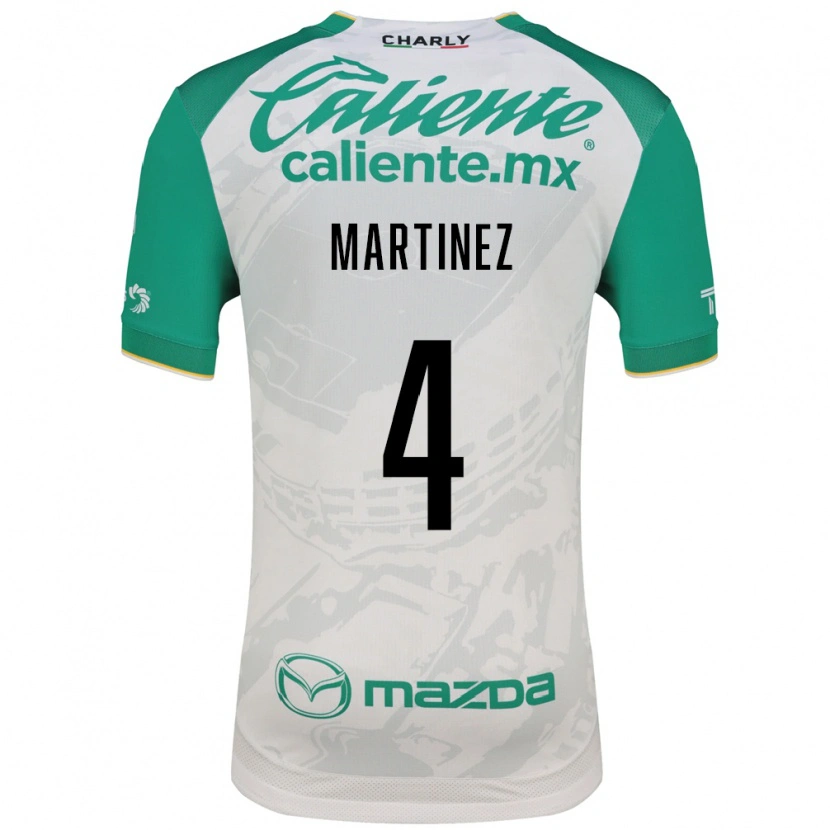 Danxen Criança Camisola Mitzi Martínez #4 Verde Claro Branco Alternativa 2026/27 Camisa Brasil