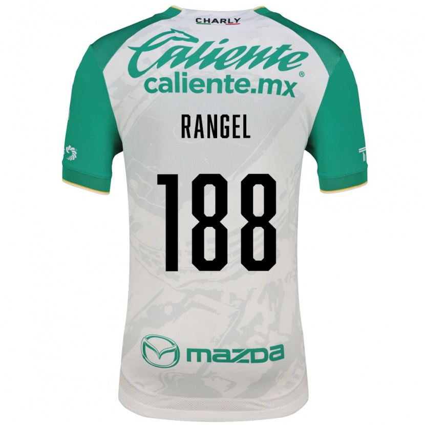 Danxen Criança Camisola Brandón Rangel #188 Verde Claro Branco Alternativa 2026/27 Camisa Brasil