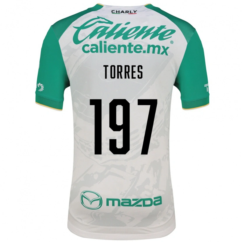 Danxen Criança Camisola Erick Torres #197 Verde Claro Branco Alternativa 2026/27 Camisa Brasil