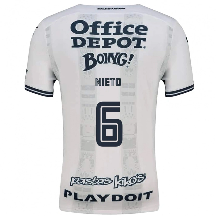 Danxen Criança Camisola Karla Nieto #6 Vermelho Branco Preto Alternativa 2026/27 Camisa Brasil