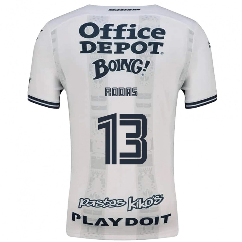 Danxen Criança Camisola Carlos Rodas #13 Vermelho Branco Preto Alternativa 2026/27 Camisa Brasil