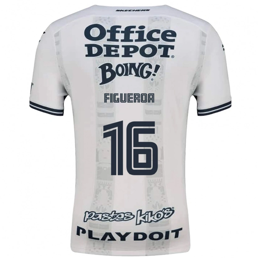 Danxen Criança Camisola Antonio Figueroa #16 Vermelho Branco Preto Alternativa 2026/27 Camisa Brasil
