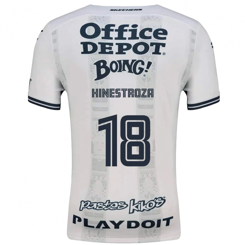 Danxen Criança Camisola Marino Hinestroza #18 Vermelho Branco Preto Alternativa 2026/27 Camisa Brasil