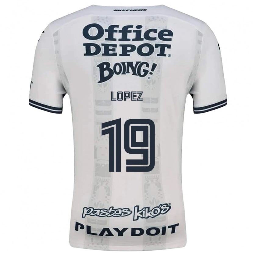 Danxen Criança Camisola Javier Eduardo López #19 Vermelho Branco Preto Alternativa 2026/27 Camisa Brasil