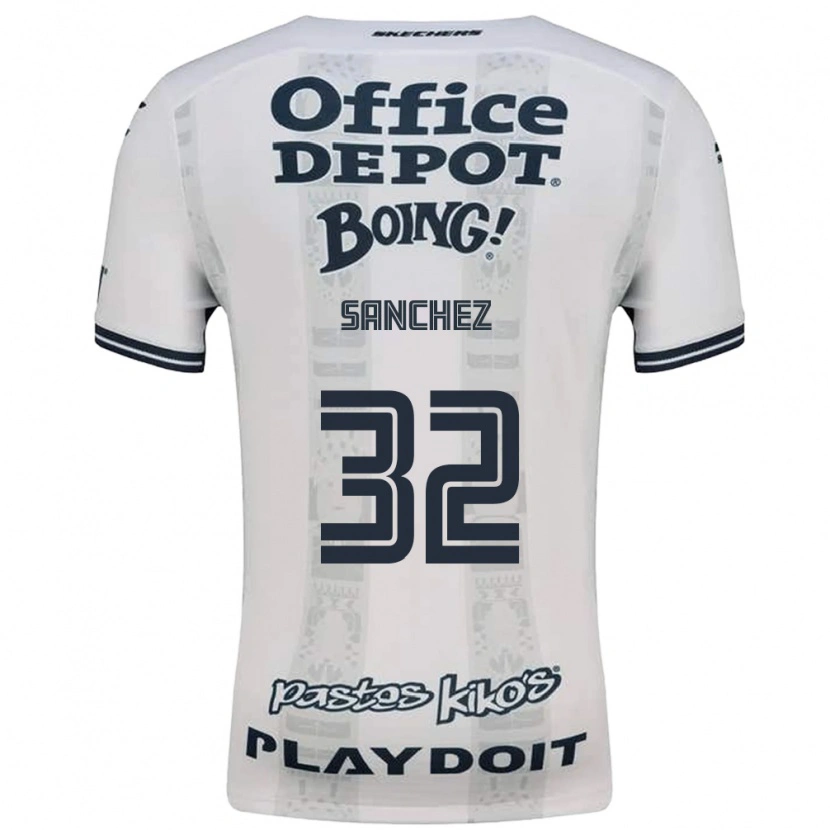 Danxen Criança Camisola Luis Sanchez #32 Vermelho Branco Preto Alternativa 2026/27 Camisa Brasil