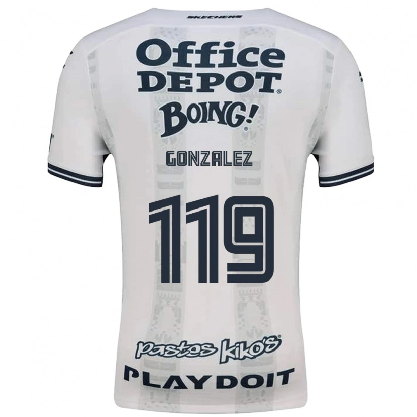 Danxen Criança Camisola Juan González #119 Vermelho Branco Preto Alternativa 2026/27 Camisa Brasil