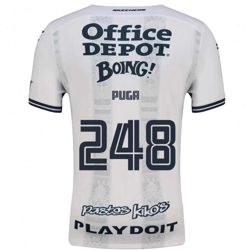 Danxen Criança Camisola Luis Puga #248 Vermelho Branco Preto Alternativa 2026/27 Camisa Brasil