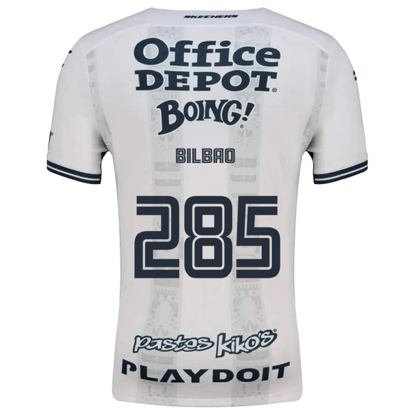 Danxen Criança Camisola Julián Bilbao #285 Vermelho Branco Preto Alternativa 2026/27 Camisa Brasil