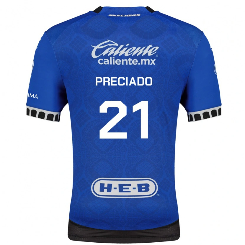 Danxen Criança Camisola Ayrton Preciado #21 Azul Real Branco Preto Alternativa 2026/27 Camisa Brasil