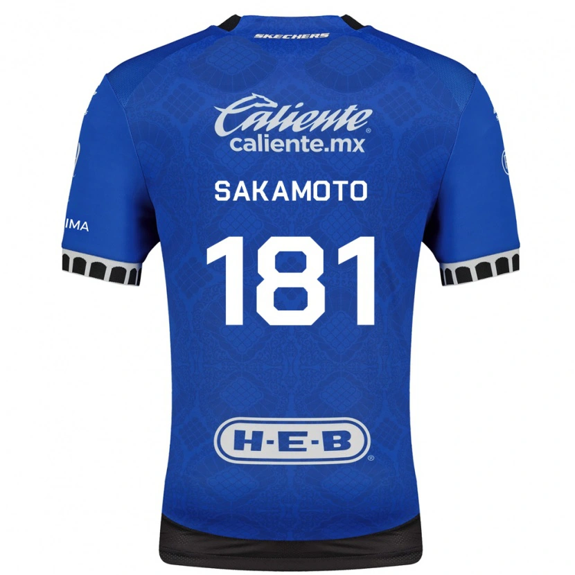 Danxen Criança Camisola Stellan Sakamoto #181 Azul Real Branco Preto Alternativa 2026/27 Camisa Brasil