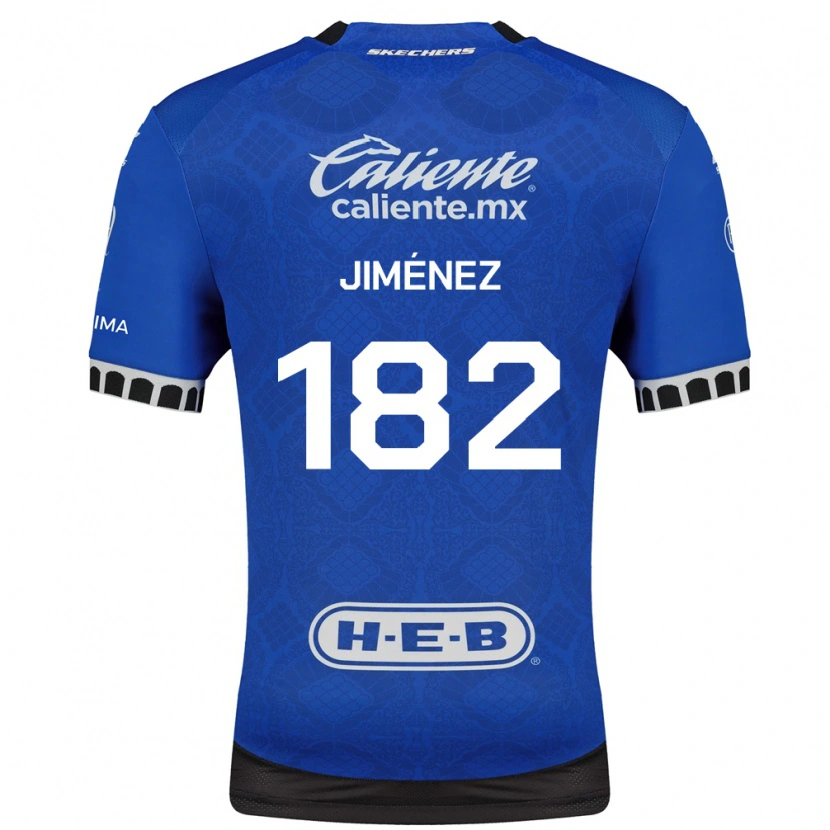 Danxen Criança Camisola Carlos Jiménez #182 Azul Real Branco Preto Alternativa 2026/27 Camisa Brasil