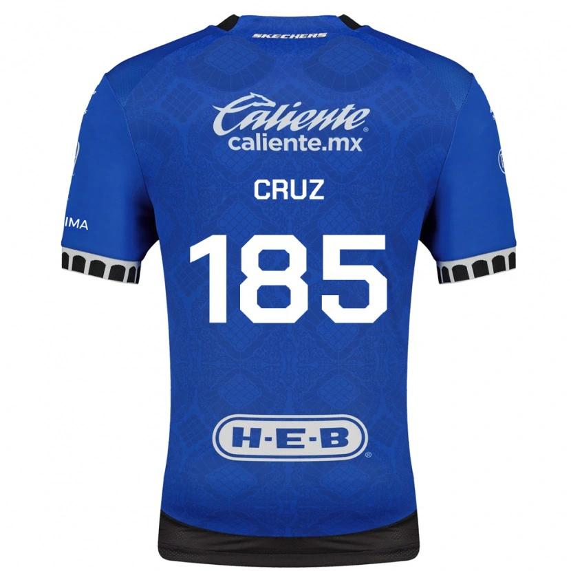 Danxen Criança Camisola Axel Cruz #185 Azul Real Branco Preto Alternativa 2026/27 Camisa Brasil