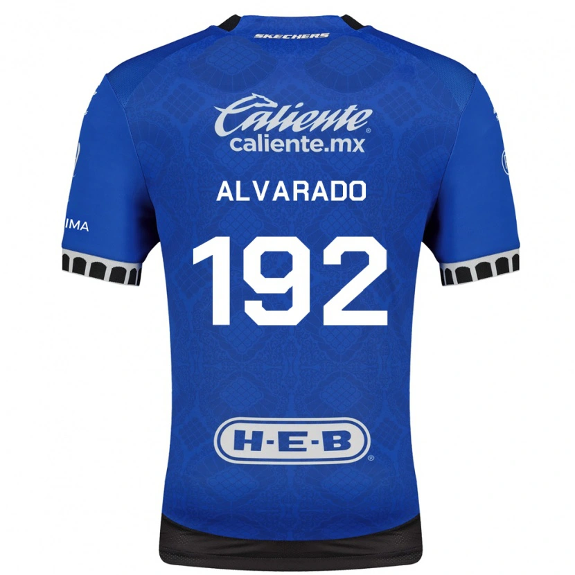 Danxen Criança Camisola Edwin Alvarado #192 Azul Real Branco Preto Alternativa 2026/27 Camisa Brasil