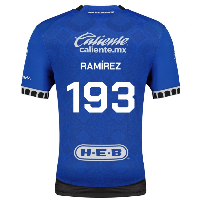 Danxen Criança Camisola Ángel Ramírez #193 Azul Real Branco Preto Alternativa 2026/27 Camisa Brasil