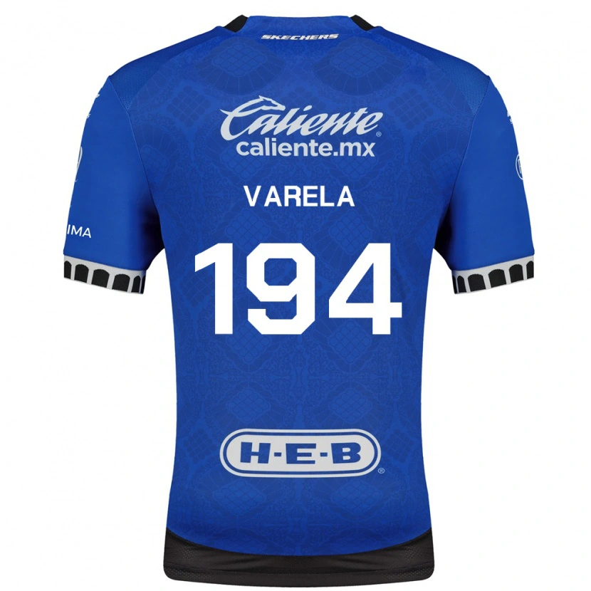 Danxen Criança Camisola José Varela #194 Azul Real Branco Preto Alternativa 2026/27 Camisa Brasil