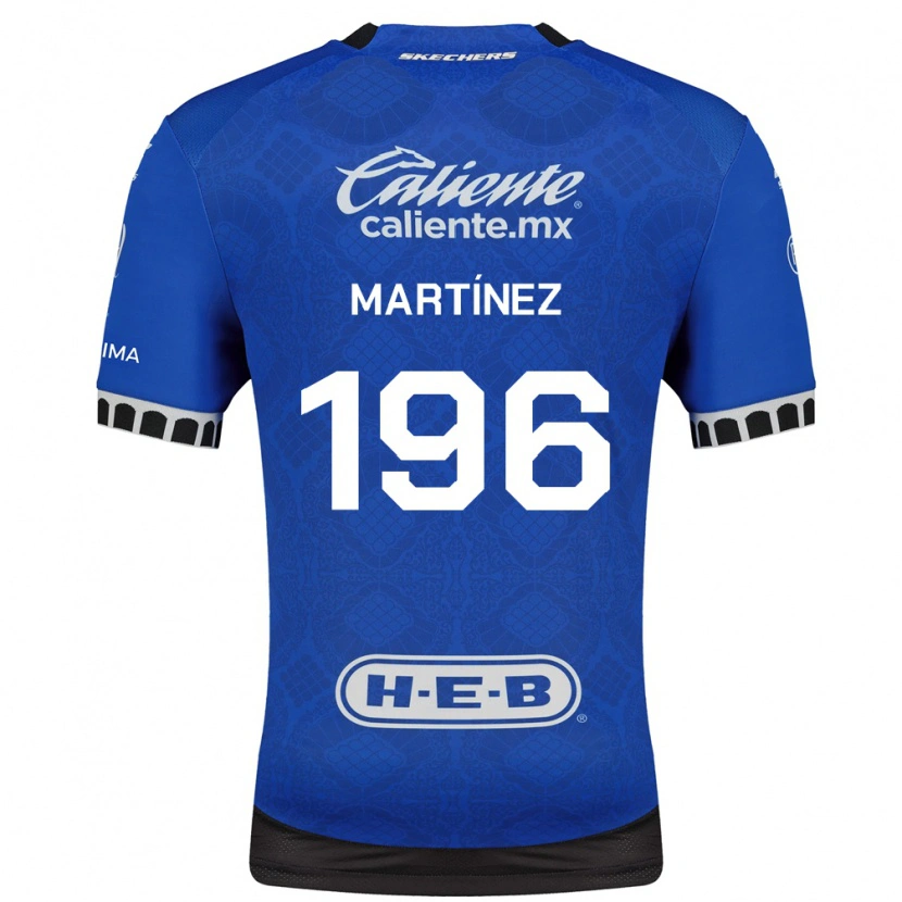 Danxen Criança Camisola Diego Martínez #196 Azul Real Branco Preto Alternativa 2026/27 Camisa Brasil