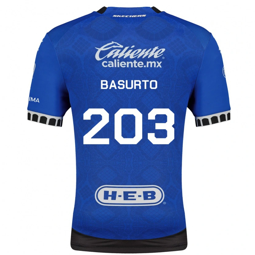 Danxen Criança Camisola Osvaldo Basurto #203 Azul Real Branco Preto Alternativa 2026/27 Camisa Brasil