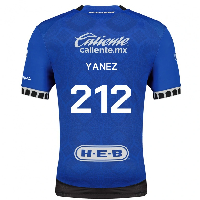 Danxen Criança Camisola Sebastián Yánez #212 Azul Real Branco Preto Alternativa 2026/27 Camisa Brasil