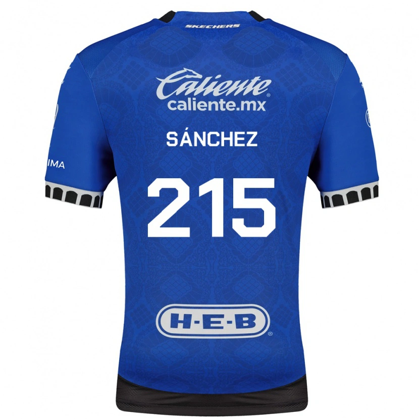 Danxen Criança Camisola José Sánchez #215 Azul Real Branco Preto Alternativa 2026/27 Camisa Brasil