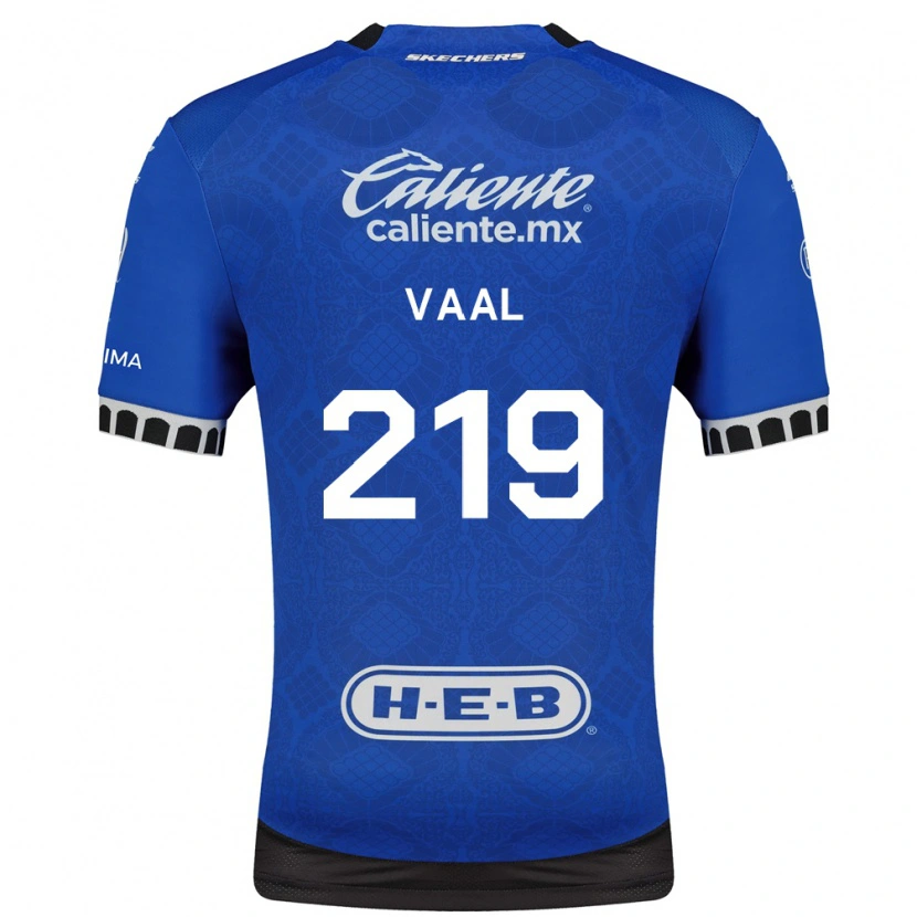 Danxen Criança Camisola Jonathan Vaal #219 Azul Real Branco Preto Alternativa 2026/27 Camisa Brasil