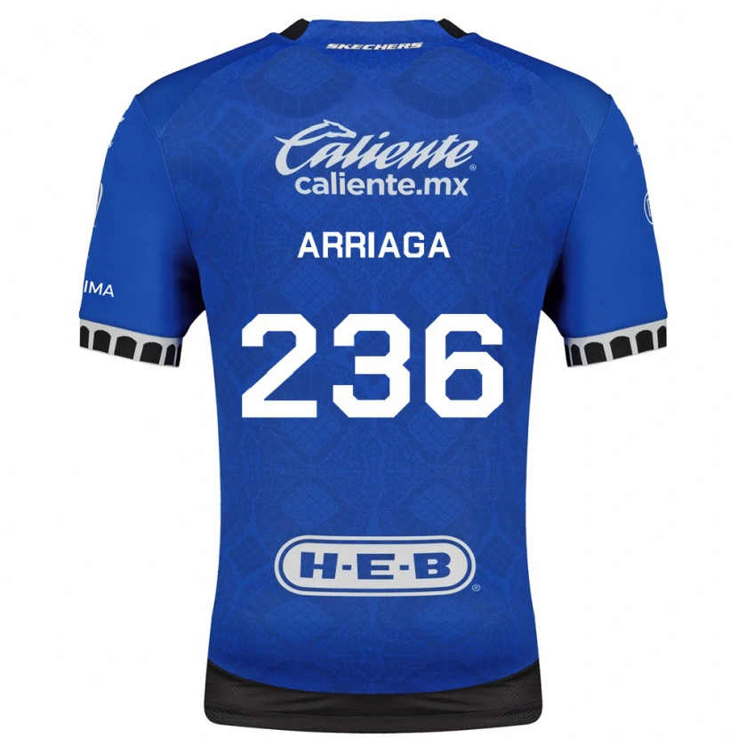 Danxen Criança Camisola Cristopher Arriaga #236 Azul Real Branco Preto Alternativa 2026/27 Camisa Brasil