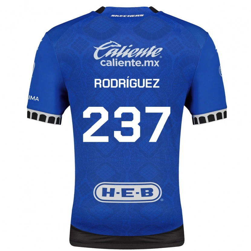 Danxen Criança Camisola Nicolás Rodríguez #237 Azul Real Branco Preto Alternativa 2026/27 Camisa Brasil