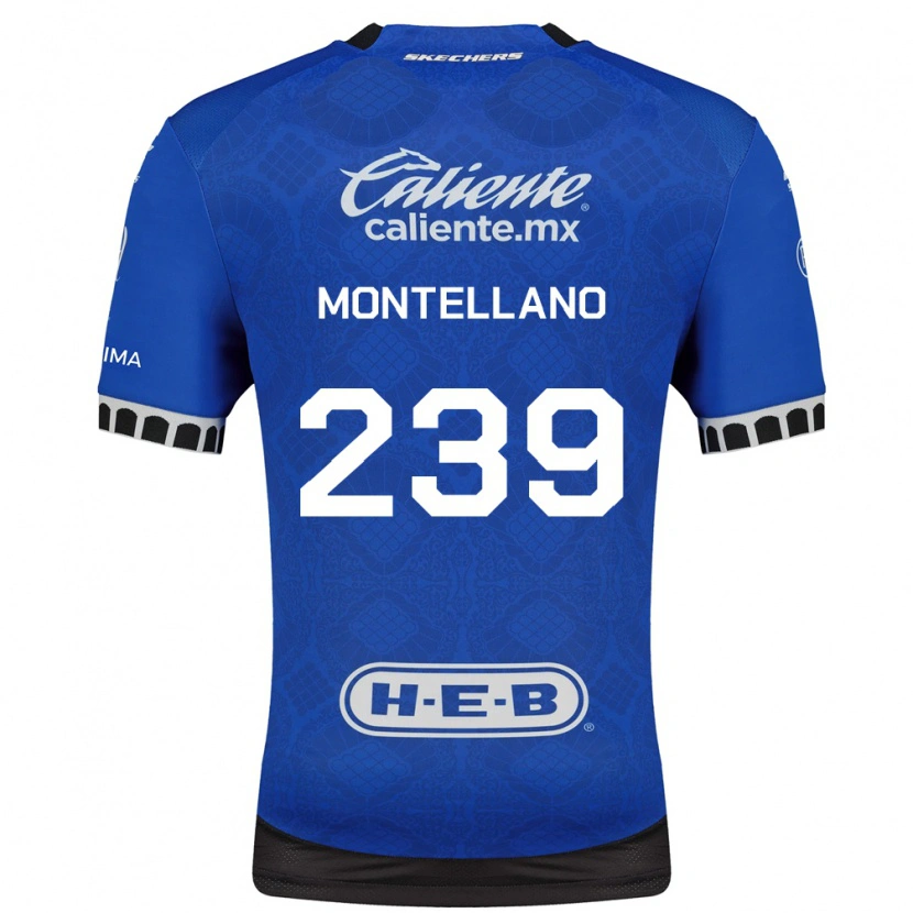 Danxen Criança Camisola Miguel Montellano #239 Azul Real Branco Preto Alternativa 2026/27 Camisa Brasil