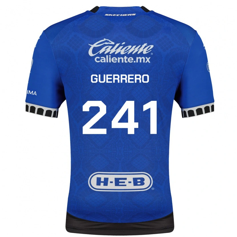 Danxen Criança Camisola Emiliano Guerrero #241 Azul Real Branco Preto Alternativa 2026/27 Camisa Brasil