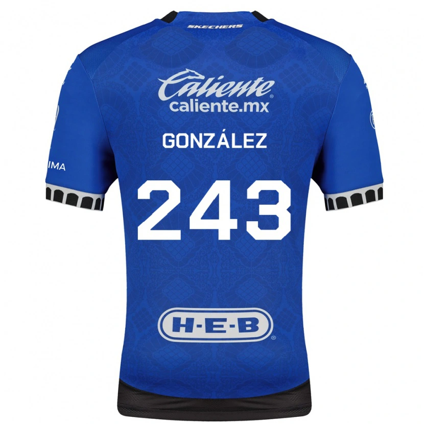 Danxen Criança Camisola Leonardo González #243 Azul Real Branco Preto Alternativa 2026/27 Camisa Brasil