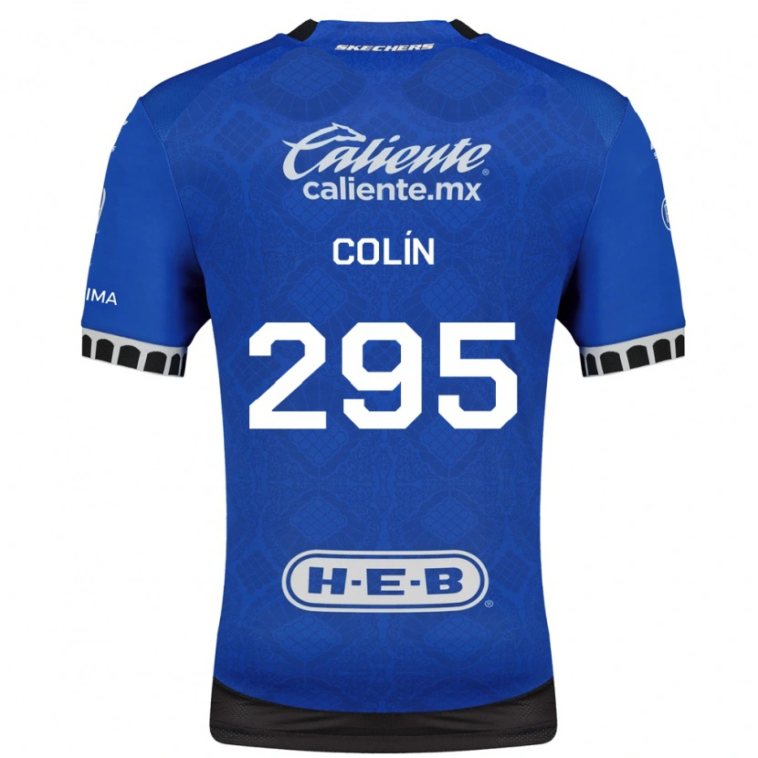 Danxen Criança Camisola Osvaldo Colín #295 Azul Real Branco Preto Alternativa 2026/27 Camisa Brasil