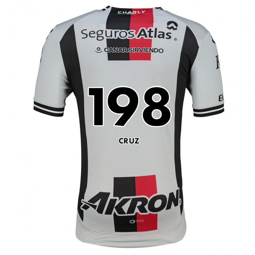 Danxen Criança Camisola Carlos Cruz #198 Branco Vermelho Preto Alternativa 2026/27 Camisa Brasil