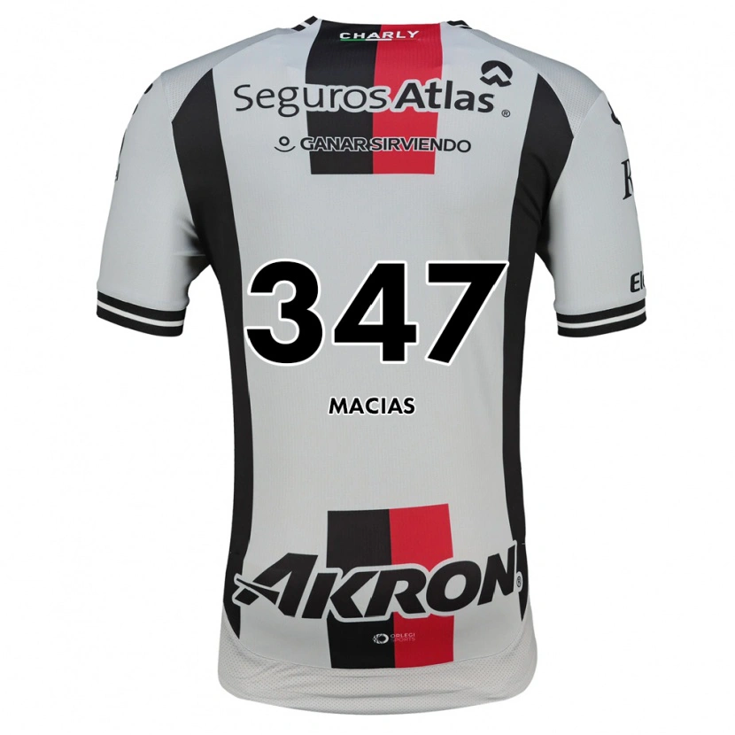 Danxen Criança Camisola Ángel Macías #347 Branco Vermelho Preto Alternativa 2026/27 Camisa Brasil