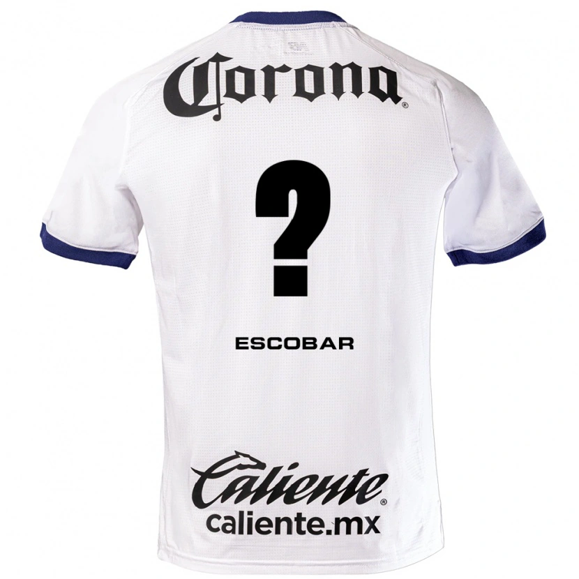Danxen Criança Camisola Juan Escobar #0 Branco Azul Preto Alternativa 2026/27 Camisa Brasil