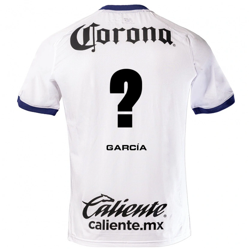 Danxen Criança Camisola Carlos García #0 Branco Azul Preto Alternativa 2026/27 Camisa Brasil