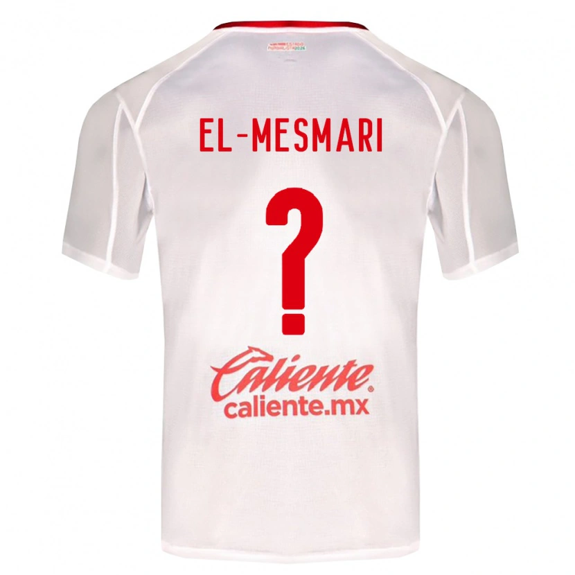 Danxen Criança Camisola Bruce El-Mesmari #0 Branco Verde Vermelho Alternativa 2026/27 Camisa Brasil