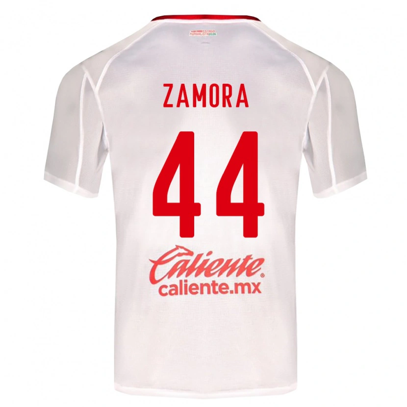 Danxen Criança Camisola Saúl Zamora #44 Branco Verde Vermelho Alternativa 2026/27 Camisa Brasil