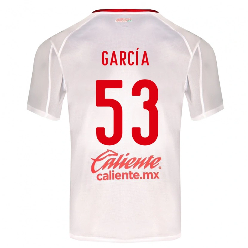 Danxen Criança Camisola Uziel García #53 Branco Verde Vermelho Alternativa 2026/27 Camisa Brasil