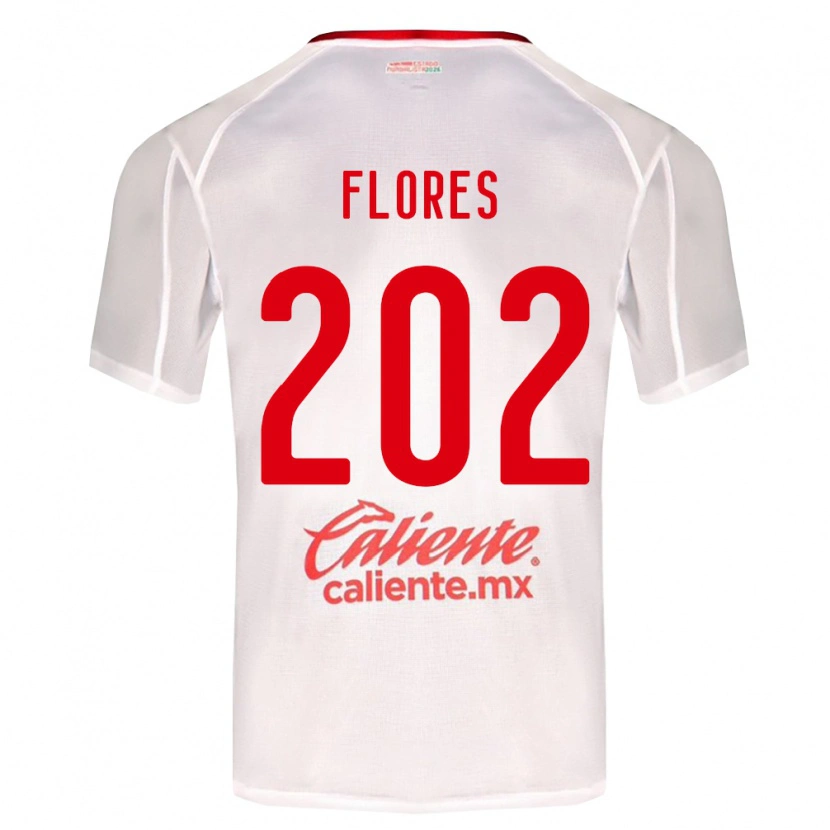 Danxen Criança Camisola Daniel Flores #202 Branco Verde Vermelho Alternativa 2026/27 Camisa Brasil