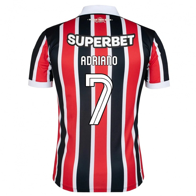 Danxen Criança Camisola João Adriano #7 Vermelho Branco Preto Alternativa 2026/27 Camisa Brasil
